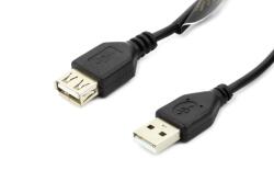Accura ACC2275 USB-A apa - USB-A anya 2.0 Hosszabbító kábel - Fekete (1.8m) (ACC2275) (ACC2275)