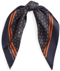 Lauren Ralph Lauren selyem kendő - barna Univerzális méret