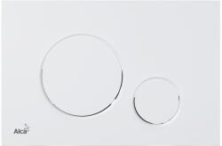 Alcaplast ALCA Nyomólap falsík alatti WC tartályhoz THIN FEHÉR-matt (M676) (M676)