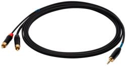 SSQ SS-1422 3.5mm Jack apa - 2x RCA apa Kábel (2m) (SS-1422) (SS-1422)