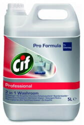 CIF Odorizant toaleta Detergent Anticalcar Baie 2 in 1- Cif Pro Formula 5 litri (7518652)