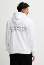 HUGO Blue pamut melegítőfelső - fehér XL - answear - 34 990 Ft