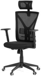 Autronic Irodai szék KA-Q851 BK, fekete hálós szövet