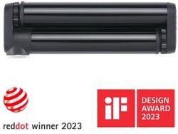 BBB Cycling BMP-102 DoubleShot alumínium minipumpa, 8 bar, presta szelephez, fekete színű