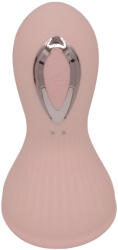 Lonely - akkus, vízálló szívó-nyaló mell vibrátor (pink) - shop