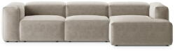 Cosmopolitan Design Bézs sarokkanapé (jobb oldali-heverő résszel) Bergamo - Cosmopolitan Design - bonami - 917 990 Ft