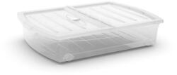 KIS Fedeles műanyag tárolódoboz 77x58, 5x17, 5 cm Spinning Box XL - KIS