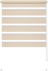 Gardinia Krémszínű nappali-éjszakai roló 80x150 cm Zebra Silvalin - Gardinia