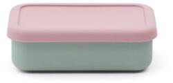 Kave Home Rózsaszín-türkiz szilikon gyerek uzsonnás doboz Lili - Kave Home