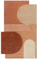 Flair Rugs Terrakotta színű kézi szövésű gyapjú szőnyeg 200x290 cm Lozenge Terracotta - Flair Rugs