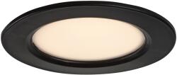 Rábalux Shaun 2 fekete LED beépíthető lámpa (RAB-71224) LED 1 izzós IP20