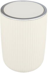 WENKO Agropoli krémfehér szemetes, magasság 27 cm - Wenko