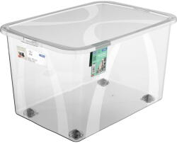 Rotho Műanyag tárolódoboz fedéllel 50 l Lona - Rotho