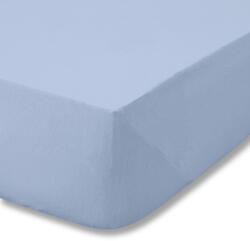 Catherine Lansfield Világoskék gumis flanel lepedő 90x190 cm Brushed - Catherine Lansfield