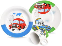 Orion Cars 3 db-os porcelán gyerek étkészlet - Orion