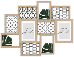 knor Natúr színű fali képkeret 58x46 cm Beech - knor