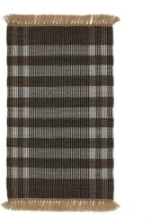 Kave Home Fekete kétoldalas-kézi szövésű szőnyeg 60x90 cm Barani - Kave Home