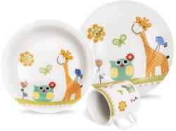 Orion Giraffe 3 db-os porcelán gyerek étkészlet - Orion