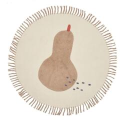 Kave Home Elefántcsont színű pamut gyerek szőnyeg ø120 cm Tamya - Kave Home