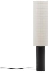 Kave Home Fehér-fekete állólámpa textil búrával (magasság 142 cm) Dulan - Kave Home