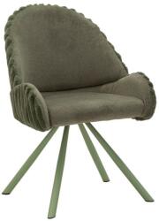 Mauro Ferretti Zöld kárpitozott karfás étkezőfotel szett 2 db-os Stockholm - Mauro Ferretti