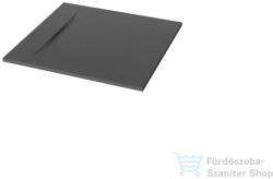 INVENA ALVERO négyszögletes zuhanytálca 90x90 cm, SMC, fekete AK-7C-909-H (AK-7C-909-H)