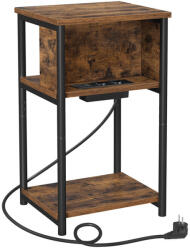 Artium Lerakóasztal 30x34x58 cm, MDF, rusztikus fa, AFK-E1175 OLW (artAFK-E1175-OLW)