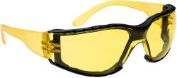 Portwest WRAP AROUND PLUS PS32 / Védőszemüveg kivehető habszivaccsal, UV-védelemmel - sárga (PS32AMR)