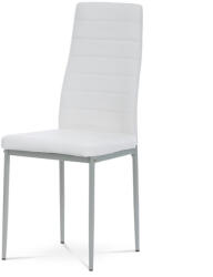  Étkezőszék, fehér, műbőr, DCL-377 WT (artDCL-377-WT)