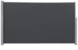 SONGMICS Kihúzható Oldalsó Napellenző Teraszhoz Füstszürke 180 x 400 cm Alumínium (EUZ-GSA184G)