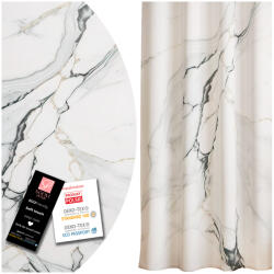  Béka Kész Függöny 140x240 Szalagos Függöny 260cm márványos nyomtatás (zasłona gotowa na żabki na taśmie 260cm)