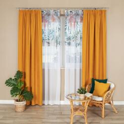 Markizeta Flaura Függöny, szalagra varrva, szélesség 140 x magasság 250cm, Woa anyag (MAR_73516)