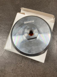 Diatech Tépőzáras alumínium tányér 100 mm M14 fibertárcsához DIATECH (tgt-a)