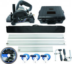 BAUTOOL Kerlitvágó készlet elektromos, max. 3, 2 x 15mm lapokhoz, koffer+sín BAUTOOL (1975001400)