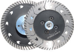 Diatech gránit vágó- és csiszoló tárcsa, flanssal 125mm MVCSTF125G