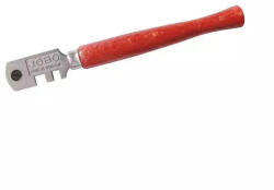 Dedra JOBO üvegvágókés 6 acélkerék, bőrtasak DEDRA (s320.01) (S320_01)