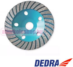 Dedra HP030 turbó gyémánt betoncsiszoló tárcsa 115 x 22, 2 (HP030)