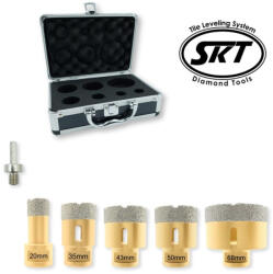 SKT Diamond Gyémánt lyukfúró készlet 20-35-43-50-68 mm SKT 226 PRO (skt226006b)