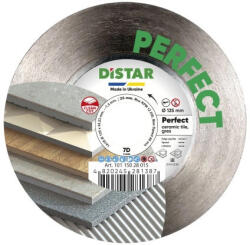 Distar Perfect gyémánttárcsa 125 x 1, 5 x 25 mm (10115028015)
