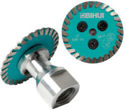 BIHUI turbó vágókorong, flanssal 75mm