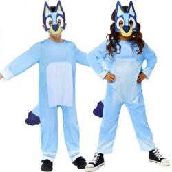 Amscan Bluey kutya overáll jelmez maszkkal - 3-4 éveseknek (JVL-DPA9916037)