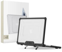 Tech-Protect SMARTSHELL PRO védőtok MacBook Pro 14 M1/M2/M3/M4/M5 2021-2025 készülékhez fekete/átlátszó (503394)