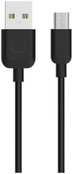 USAMS U-Turn microUSB kábel 1m 2A MICUSBXD01 (US-SJ098) fekete (MICUSBXD01)