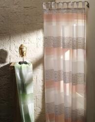  Fiano vállpántos függöny, lazacszínű, 140x255cm (800266/70/140*255)