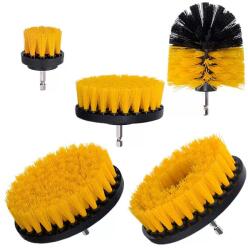  6 részes fúrókefe, elektromos súrolókefe, tisztítókefe-hosszabbító