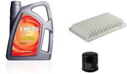 Eneos Suzuki Splash olajcsere szett 1.0-1.2 levegőszűrő, olajszűrő, Eneos Premium Plus 10w30 4L (13780-73KA0, J1316004)