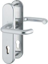 HOPPE PARIS biztonsági kilincsgarnitúra PZ92 77-82 mm ezüst (SCH-102290226)