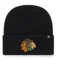 47 Brand Téli sapka 47 Brand Beanie Nhl Chicago Blackhawks fekete méret univerzális (H-HYMKR04ACE-BKA)