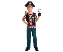 GoDan Kalóz Striped jelmez 130/140 cm (MLG414001)