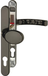 HOPPE Liege Biztonsági Gomb/kilincs Garnitúra Pz92 72-82 mm Barna (SCH-102202432)